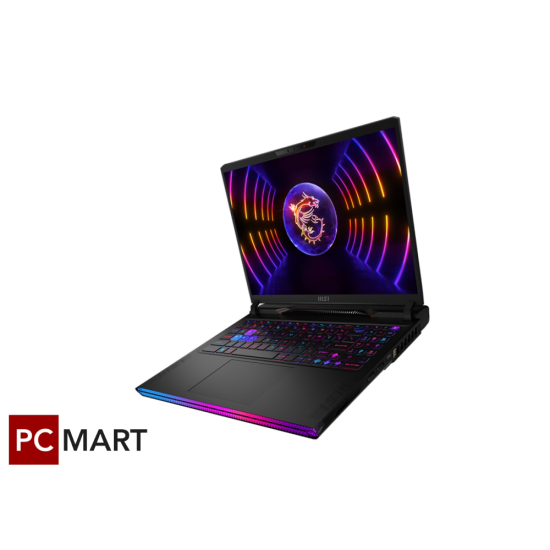 MSI RAIDER GE68HX 14VIG-624XJO, Intel® Core i9-14900HX, RAM 32GB, 1TB SSD NVMe, RTX 4090 16GB, 16 2.5K QHD+ IPS 240Hz, BLACK MSI RAIDER GE68HX 14VIG-624XJO, Intel® Core i9-14900HX, RAM 32GB, 1TB SSD NVMe, RTX 4090 16GB, 16 2.5K QHD+ IPS 240Hz, BLACK
