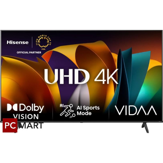 Hisense 50A61N 4K UHD HDR 50 Inch 60Hz Smart TV