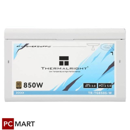 Thermalright 650W 80+ Gold (White) [TR-TG650S-W]