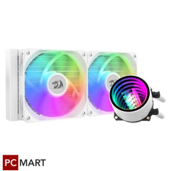 Redragon CCW-3011 240mm ARGB CPU Cooler (White)