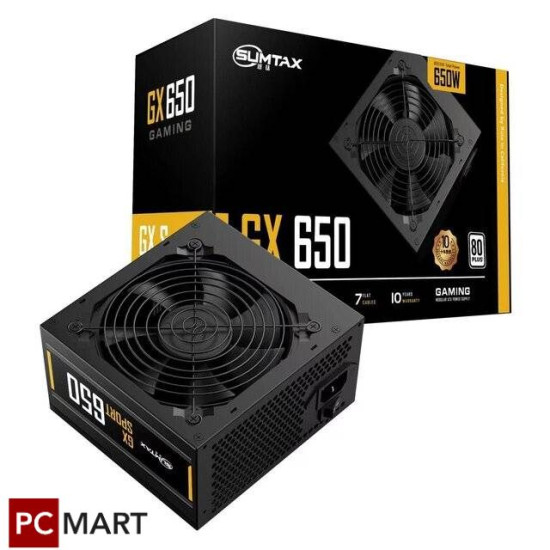 Sumtax GX 650W [80+] Bronze PSU