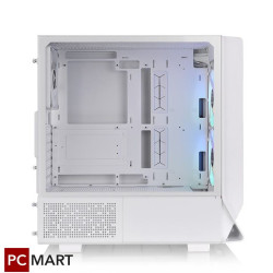Thermaltake Ceres 330 TG ARGB Snow Mid Tower Case BTF - White