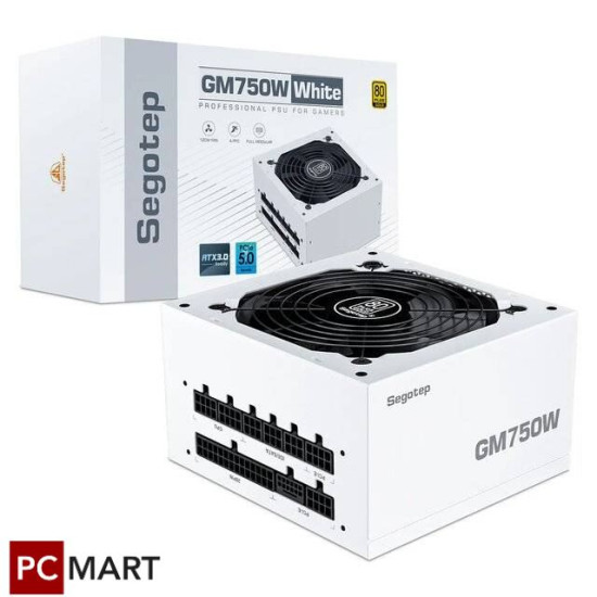 Segotep GM750W 80+ Gold [Full Modular] (White)