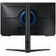 SAMSUNG 25" Odyssey G4 Series FHD Gaming Monitor, IPS, 240Hz, 1ms, G-Sync Compatible, AMD FreeSync Premium, HDR10, Ultrawide Game View, DisplayPort, HDMI, Fully Adjustable Stand, LS25BG402ENXGO