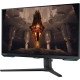 Samsung 28" Odyssey G7 BG702, 4K UHD Resolution & IPS Panel Flat Gaming Monitor with Smart TV Experience, 144Hz Refresh Rate & 1ms Response Time, G-Sync Compatible, Gaming Hub - LS28BG702EMXUE, black