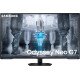 Samsung 43" Odyssey Neo G7 CG700, 4K UHD Smart Gaming Monitor with TV Experience, 144Hz Refresh Rate & 1ms Response Time, Quantum Matrix Technology, Gaming Hub, AMD FreeSync Premium - LS43CG700NMXUE