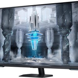 Samsung 43" Odyssey Neo G7 CG700, 4K UHD Smart Gaming Monitor with TV Experience, 144Hz Refresh Rate & 1ms Response Time, Quantum Matrix Technology, Gaming Hub, AMD FreeSync Premium - LS43CG700NMXUE