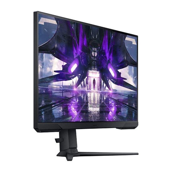 Samsung Odyssey G3 Gaming Monitor 68.5cm (27 inches), FHD 1920 X 1080, 165 Hz, 1ms(MPRT), AMD Freesync, DP, HDMI, Height, Tilt, Pivot Adjust Stand, Bezel Less, Eye-Saver (LS27AG320NWXXL, Black)