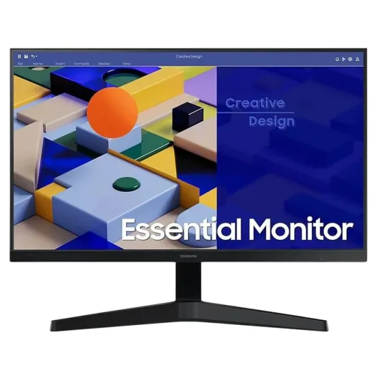 Samsung 27 Inch Essential Full HD 75Hz IPS Flat Monitor, Black - LS27C310EAMXZN